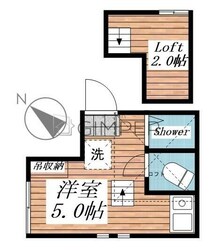 アーバンプレイス東中野IIIＣの物件間取画像